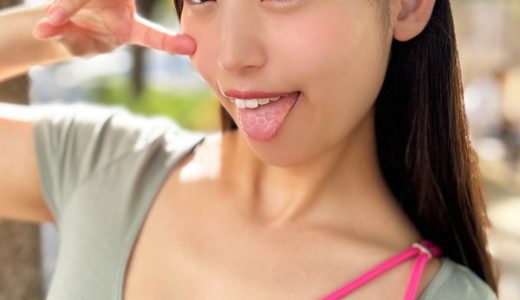 ソフトSの黒髪ロング女子がM男に濃厚鼻フェラ